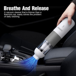 Aolon 20000Pa Handheld Wireless Car Vacuum Cleaner V01 Effortlessly Clean Your Car with Handheld Wireless Vacuum Cleaner - Powerful Suction Rechargeable Battery | and Compact Design for Easy Maneuverability 120W Motor Detachable Dust Cup