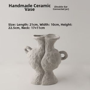 Rustic Style Ceramic Vase Home Decor