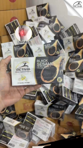 น้ำมันงาดำสกัดเย็นผสมวิตามินE Activis BlackSesame แอคติวิช สำหรับข้อเข่า ไขข้อ (โปร2กล่อง60แคปซูล)