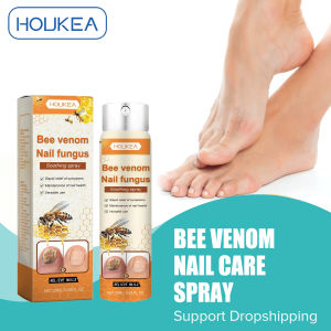 Bee Venom Nail Fungus Repair Spray Gray Nail Treatment Onychomycosis Paronychia Removal Relieve Foot Odor Hand Foot Nail Care