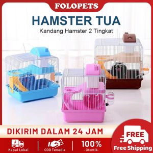 FOLOPETS Kandang Hamster Rumah Hamster Cage Sugar Glider - Kandang Hamster Sugar Glider Jumbo Set