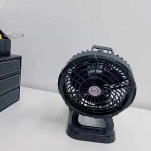 NEOBEE พัดลมอเนกประสงค์ มีไฟLED ตั้ง/หนีบ/แขวน พัดลมตั้งโต๊ะ เสียงเงียบ ไม่สั่น ปรับได้ 3ระดับ พัดลม มีช่องใส่กันยุง ตั้งเวลาได้ 22000mAh