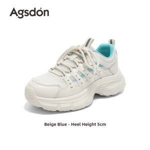 Agsdon | Thick Sole Height-increasing Leisure Sports Shoes