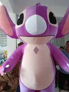 Inflatable Stitch Doll Costume Cartoon Performance Props Clothing Stevie the Alien Inflatable Suit Toy Fair Costumes Accessories