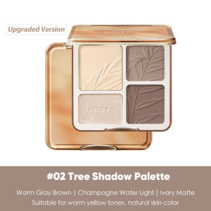 JUDYDOLL 橘朵 Highlight & Contour 3D Palette Four-Partition Matte Shadow Long-lasting