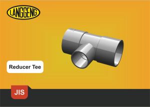 Langgeng Reducer Tee JIS-AW 1x1/2" - Fitting PVC