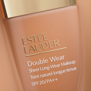 Estee Lauder Double Wear Sheer Long-Wear Makeup SPF20/PA++ | Best Seller Makeup Foundation 12H Wear Evens Skintone Lightweight Oil-Control Seamless Sheer Matte Finish | All skin types | 30ml