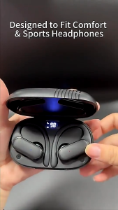 iMI หูฟังไร้สาย หูฟังบลูทูธ bluetooth 5.3 กันน้ำ IPX5 หูฟังออกกําลังกาย เสียงสเตอริโอ พร้อมไมโครโฟน