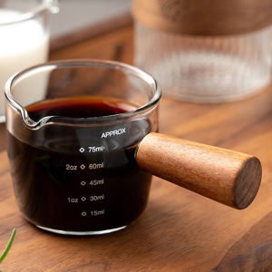Cốc Cà Phê Espresso Thủy Tinh Kiểu Ý Cốc Đựng Sữa Cốc Đựng Nước Sốt Cốc Đựng Nước Sốt Phụ Kiện Nhà Bếp