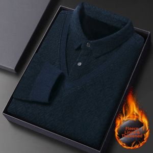 TUCANO | Faux Two-Piece Warm Thick Knitted Sweater