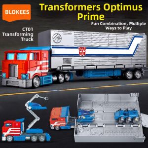 BLOKEES | Transformable Optimus Prime Truck Toy Car Building Set
