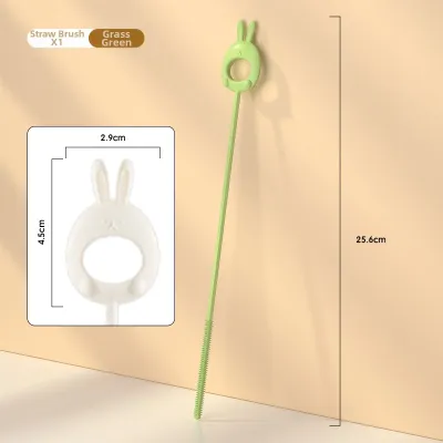 CAROTE | Long and Slim Cleaning Brush for Drinking Straws Water Cups Teapots Tea Sets Baby Bottles and Cup Lids