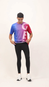 Gen Active Jersey Running Quick Dry Kaos Lari Anti Uv
