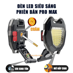 Đèn Flash Led mini siêu sáng 5in1 Led Pro Max đa năng có Pin sạc USB