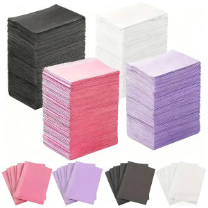 แผ่นรองทำความสะอาดสำหรับสักลายแบบใช้แล้วทิ้ง 125/50/10 ชิ้น ผ้าคลุมโต๊ะกันน้ำ ผ้ากันเปื้อนสำหรับทำฟัน ผ้าคลุมสำหรับสักลายถาวร อุปกรณ์ทำความสะอาดสำหรับทำเล็บและสักลาย