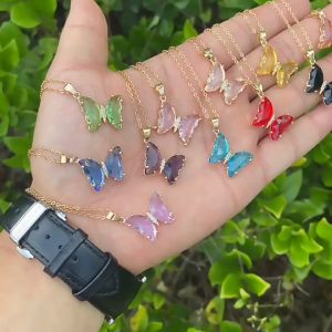 🔥IVY Personalized Butterfly Pendant Necklace Ins Fashion Necklace Elegant Temperament Clavicle Chain