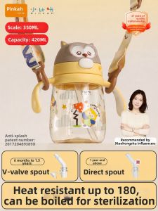 pinkah | PPSU Training Straw Cup for Babies 6+ Months