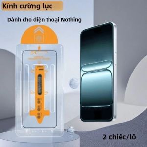 2 Miếng Dán Bảo Vệ Màn Hình Bằng Kính Cường Lực HD Cho Điện Thoại Nothing 1/2/3a/2A/Pro Với Công Cụ Cài Đặt Tự Động Chống Bụi Chống Trầy Xước