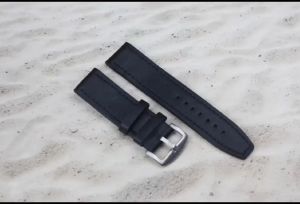 Tali Strap Kulit untuk Jam Tangan Pria 24mm