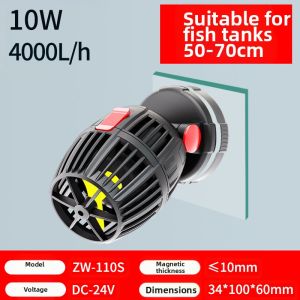 SUNSUN | Ultra Quiet Variable Speed Wave Maker for Stream and Coral Aquariums
