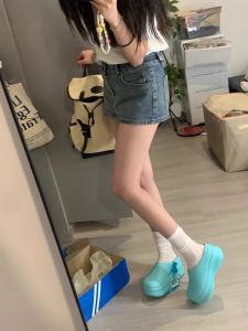 Dép Đế Dày Chống Trượt Mùa Hè Cho Nữ EVA Đế Mềm Thoáng Khí Thoải Mái Cho Nhà Bếp Và Ngoài Trời