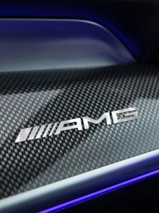 Mercedes-benz C260l C200l E300l A180l Glc Gla Amg Kim Loại Xe Ô Tô Sửa Đổi Ô Tô Phù Hiệu Cho Bảng Điều Khiển