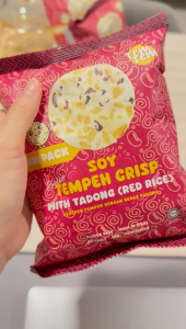 Packs of 10 Sabah Protein Tempeh Chips 35g | Snak | Vegan | Gluten Free | Kerepek Tempeh | halal