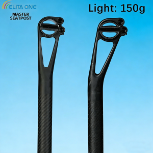 ELITA ONE Bicycle Carbon Seat post Setback 5/25mm MTB/Road Seatpost 27.2/30.9/31.6/25.4mm Titanium screws Light 150g