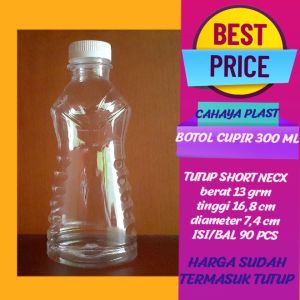 Botol Plastik 300Ml-Botol Cuci Piring 300Ml-Per 90 50 30 Pcs Free Packing Kardus