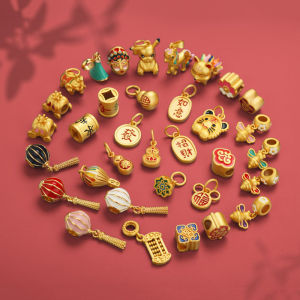 Vòng Tay Hạt Nhỏ Vàng Cát DIY Dệt Thủ Công Phụ Kiện Trang Sức Thời Trang Mới Không Đeo Cổ Tay Hạt Trang Trí