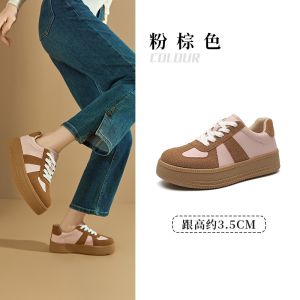 Giày Dã Ngoại DUSTO Giày Dã Ngoại Đế Dày Thường Ngày Giày Dã Ngoại Đế Mềm Đầu Tròn Giày Dã Ngoại Đế Cao Su Màu Trắng