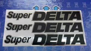 sticker Super Delta Lorry