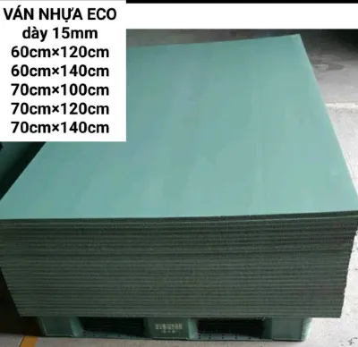tấm ván nhựa eco dày 15mm chịu lực chịu nước tốt(nhận cắt theo yêu cầu)