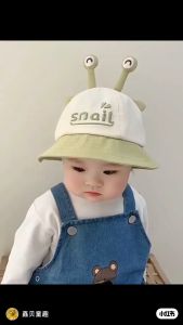 Nón/Mũ vành hình mắt ốc sên Snail dễ thương cho bé trai bé gái đi học