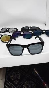 Kacamata Distro Clothing Local Brand Sunglasses Eyewear Anti Silau Untuk Pria Dan Wanita Warna Hitam Berkualitas Premium FREE TEMPAT KACAMATA Code J4