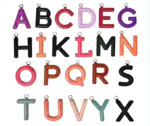 Móc khóa Charm treo túi siêu dễ thương Blanda da bò cao cấp 8PKDB01