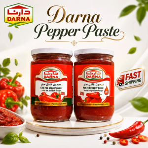 Darna Pepper Paste / Hot Red Pepper Paste / Cold Red Pepper Paste / 660g / High Quality / Cili Pes / Cooking / Vegetarian / Non Vegetarian / Halal / Non Organic