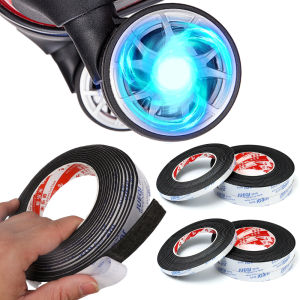 5M Luggage Wheel Mute Tapes Shock-resistant Sound-proofed Crash-proof Universal Wheel Rubber Sleeve Door Window Gaps Sealed Tool