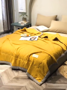 MHJ Comforter Blanket Super Soft QUILT Selimut Lembut Soft Quilt washable cotton quilt Size Kids / Single / Queen / King