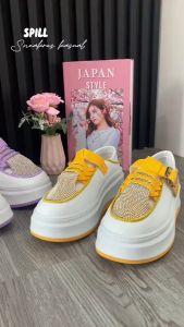 PINKEY P256 "Free Box" Sepatu Wanita Sneakers Shoes Kasual Fashion Korea Import