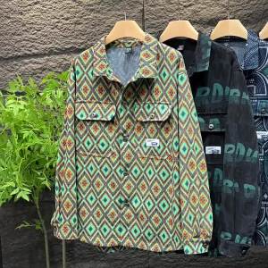 ASFLY Vintage Denim Jacket Men Streetwear Cargo Jacket Coat Plus Size 11XL 12XL Spring Autumn Clothing Big Size 10XL