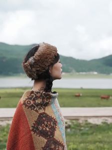 MIND BOY | Vintage Style Ethnic Travel Shawl Cape Extra Large