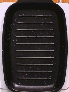 BabyShop-C1338 Wajan Panggangan Panjang Portabel Grill Pan Korea Datar BBQ Anti Lengket Tahan Panas