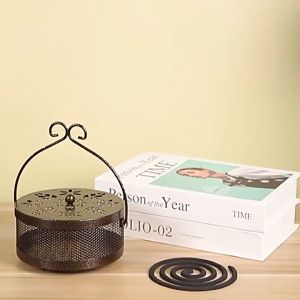 Tatakan Obat Nyamuk Bakar Tempat Obat Nyamuk Gantung Kotak Obat Nyamuk Bakar Mosquito Coil Holder Wadah Obat Nyamuk Utk Mosquito Coil