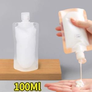 5-20pcs Portable Dispenser Bag Liquid Lotion Travel Packaging Reusable Leak-proof Shampoo Cosmetic Cleanse Cream Container