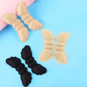 Lót gót giày chống rộng miếng lót gót chân chống đau cánh bướm 4D mặt gai silicon bám chân_LGG1