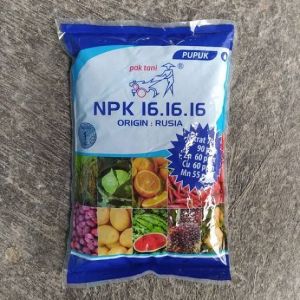 Pupuk NPK 16 16 16 Pak Tani Biru
