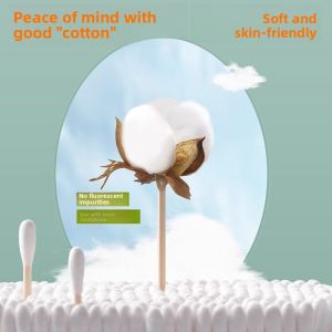 CHAHUA | Multi-Purpose Cotton Swabs for Home Makeup Eye Care Baby Adult Ear Cleaning