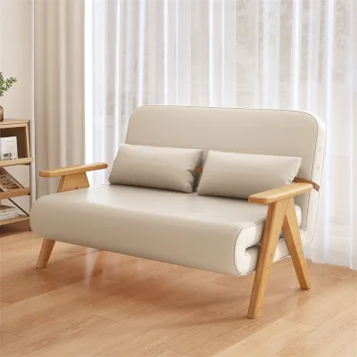 Convertible Sofa Bed Solid Wood