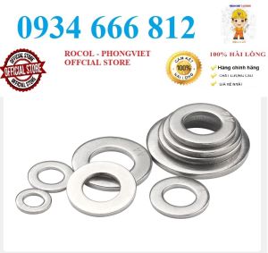 10 cái M3-M12 long đen phẳng inox201 M3-M12